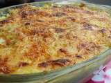 Gratin de calebasse au thon