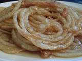 Jalebi ou djelebi bonbon miel lontan