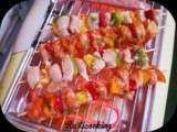 °°Brochettes de dinde au duo de marinade°°