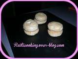 Macarons chocolat blanc/noix de coco