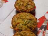 Mini cake saumon courgette