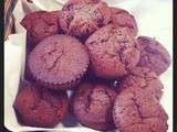 Muffins tout choco.... (tour rapide 105)