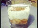 Verrine de fromage blanc