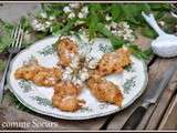 Beignets de fleurs d'acacia