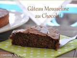 Gâteau mousseline au chocolat