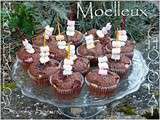 Moelleux au chocolat et marschmallows