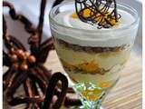 Verrine Trifle à l'orange et au chocolat