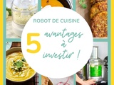 5 Avantages d’un Robot de Cuisine multifonctions