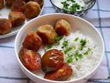 Boulettes de saumon à la coriandre