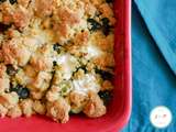 Crumble courgettes chèvre : une recette simple