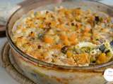 Gratin de macaronis, butternut et gorgonzola