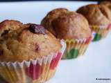 Muffins banane chocolat