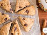 Scones chocolat noix de coco : healthy et gourmands