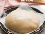 Pâte brisée sans beurre