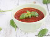 Sauce tomate au Basilic