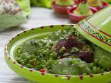 Tajine de petits pois et artichauts