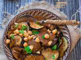 Tajine de viande aux aubergines