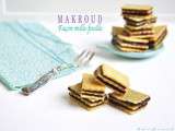 Makroud : Façon mille-feuille