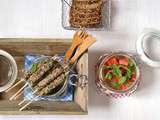 Mini Brochettes de Kefta & Salade Juive