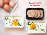 Oeufs cocotte au Saumon