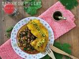 Tajine de Poulet {aux Pistaches & Raisins}