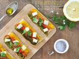 Tartines {Poivrons-Tomates} & Fromage de brebis