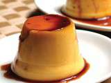 Flan au caramel et aux citrons