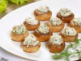 Petits farcis de champignons