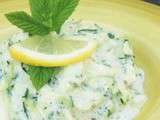 Salade de courgettes