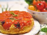 Tarte sucrée à la tomate et aux pommes