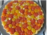 Défi n°75 (Sandrine) : Tarte tatin tomates cerises