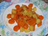 Carottes et pommes de terre de mon enfance