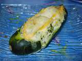 Courgettes farcies au reblochon