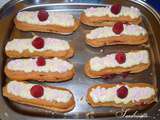 Éclairs à la framboise