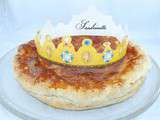 Galette des rois aux pralines roses