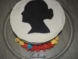 Gâteau silhouette Mariana