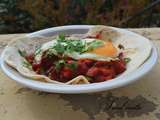 Huevos rancheros ou oeuf à la mexicaine