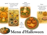 Menu d’Halloween