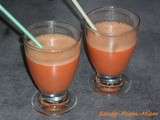 Smoothie fraises-banane-orange