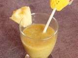 Smoothie pomme-kiwi-ananas