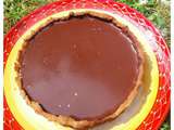 Tarte au chocolat sans gluten sans lait sans oeuf