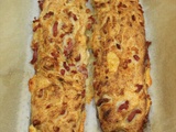 Baguettes aux lardons et fromage ig bas