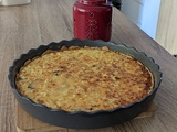 Quiche au tofu fumé ig bas