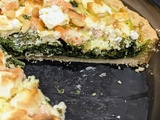 Quiche saumon épinards feta ig bas