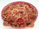 Tarte poulet tomates mozza ig bas