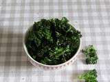 Chips de chou kale