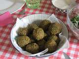 Falafels aux fanes de carottes