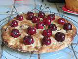 Focaccia aux cerises