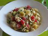 Salade d'orecchiette, sauce comme une gremolata