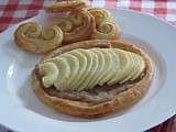 Tartelettes fines pomme-marron